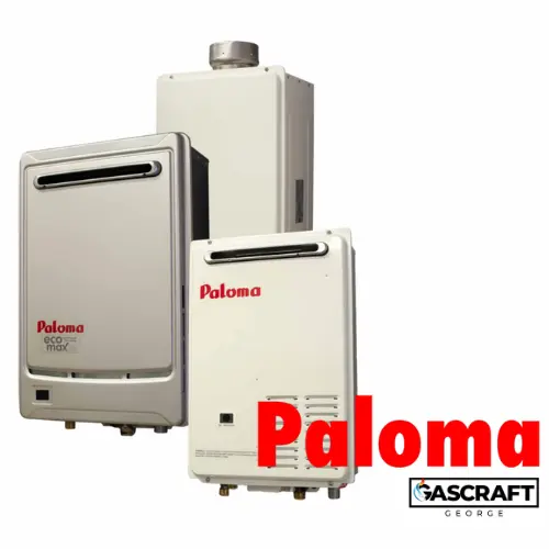 Paloma 20L gas geyser units supplied and installed in George