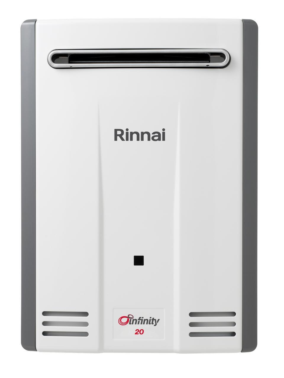 Rinnai Infinity 20 gas geyser supplied and installed in George